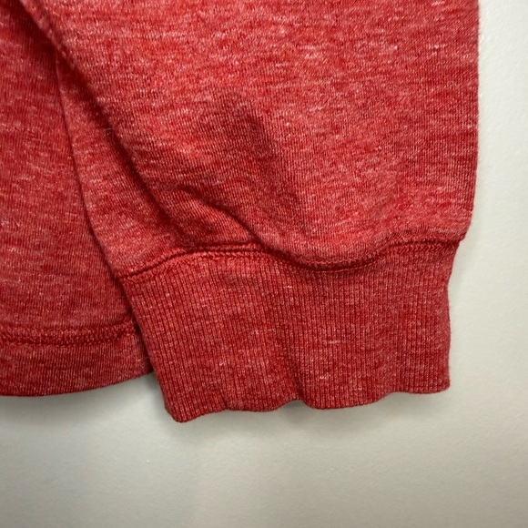 L.L.Bean Men's Heather Red/Rust Knit Quarter Zip Long Sleeve Shirt XXL Tall - Picture 4 of 8